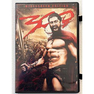 300 2007 Widescreen Edition DVD Historical Action Movie Gerard Butler Pre-Owned